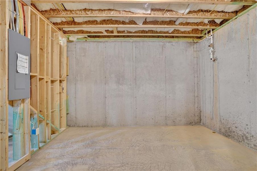 In-progress construction of a new home in The Manor at Gainesville Township, Gainesville, GA (Image 46).