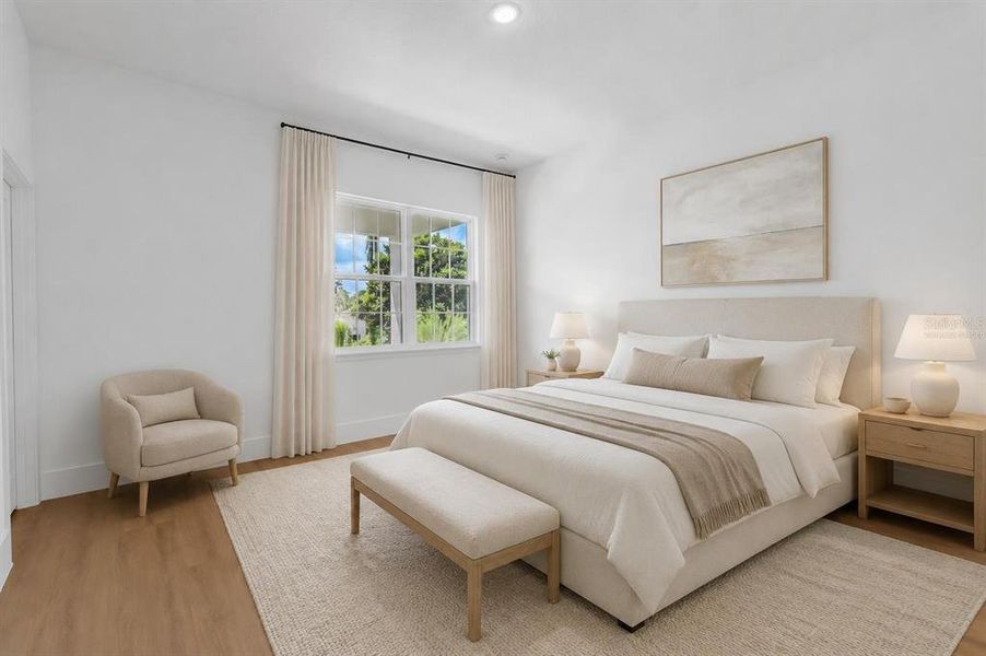 Furnished interior view inside a new home in , Ocala (Image 6).