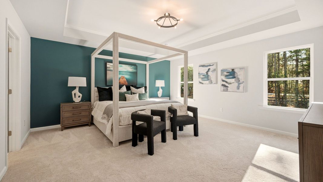 Representative exterior photo of a completed home built from the Briar Creek by DRB Homes in Hamilton Lakes, Lawrenceville, GA (Image 14). Representative exterior photo of a completed home built from the Briar Creek by DRB Homes in Hamilton Lakes, Lawrenceville, GA (Image 14).