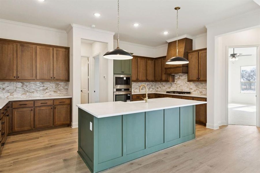 Furnished interior view inside a new home in Joshua Meadows, Joshua (Image 8). Furnished interior view inside a new home in Joshua Meadows, Joshua (Image 8).