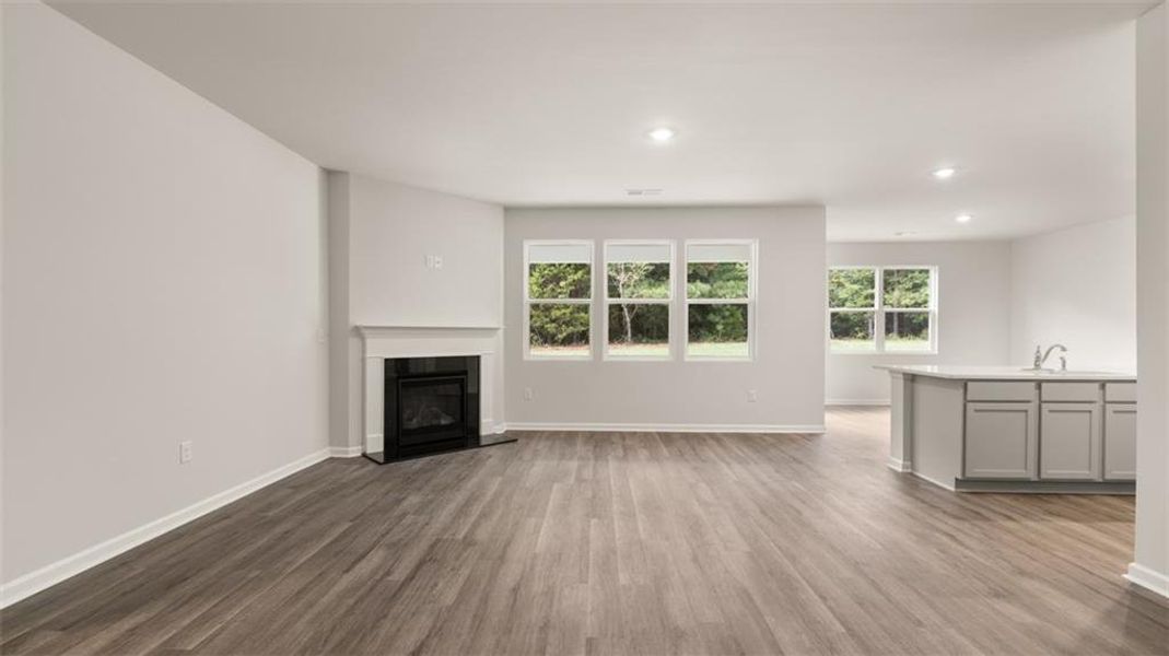Spacious, unfurnished interior of a new home in Preserve at Dove Creek, Statham (Image 20).