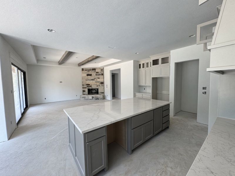 Furnished interior view inside a new home in Cotten Creek, Azle (Image 4).