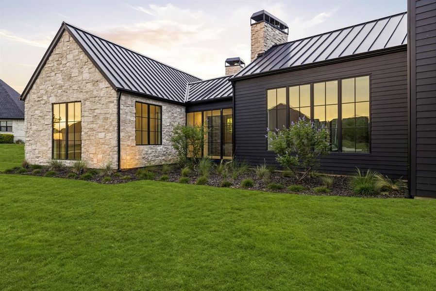 Exterior details and patio area of a home in , Weston (Image 3).