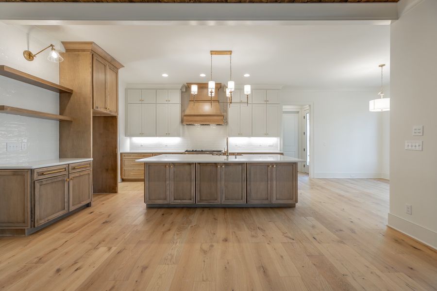 Furnished interior view inside a new home in River Gorge Ranch, Guild (Image 17).
