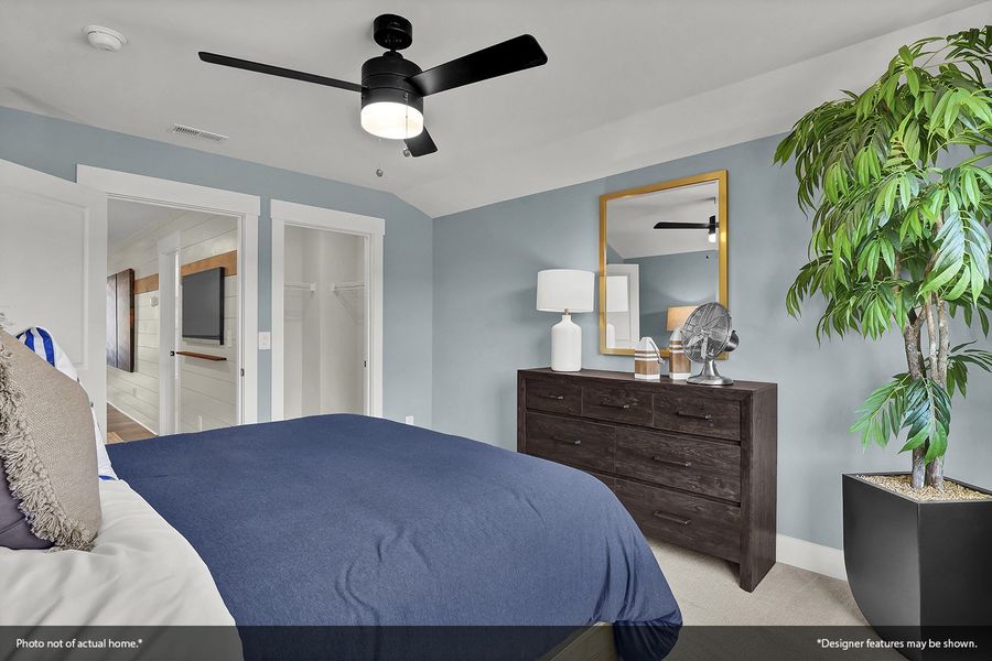 Furnished interior view inside a new home in Grand Park, Leland (Image 33).