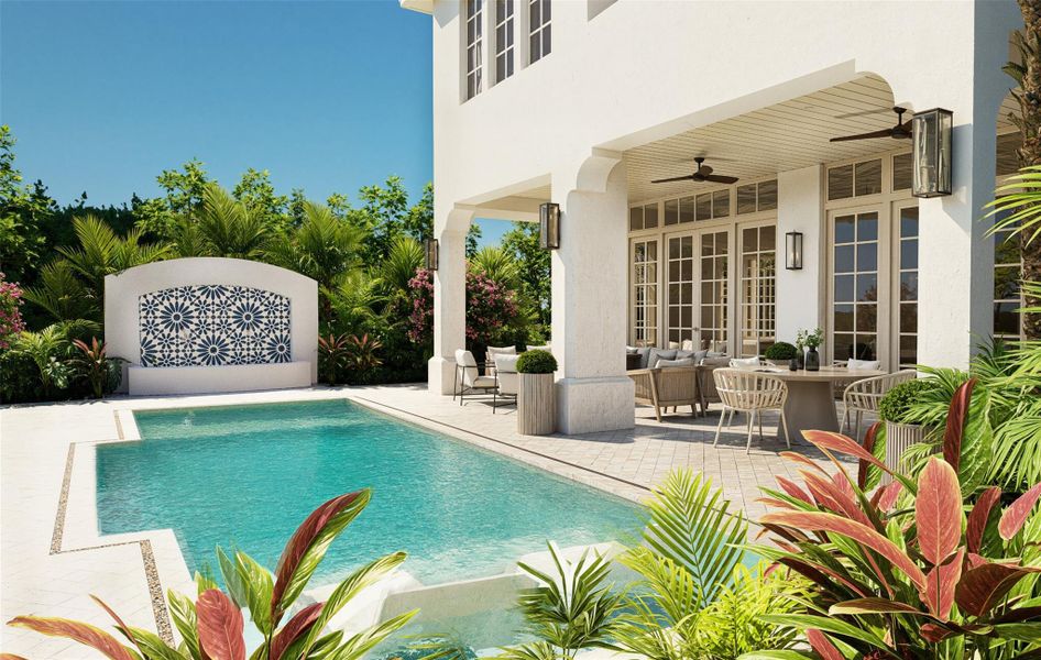 Front exterior of a new home in , Delray Beach, FL, highlighting curb appeal (Image 1).