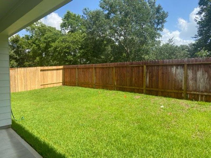Exterior details and patio area of a home in Williams Landing, Waller (Image 3).