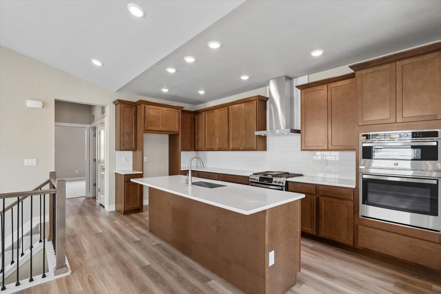 Furnished interior view inside a new home in Pony Park, Colorado Springs (Image 6).