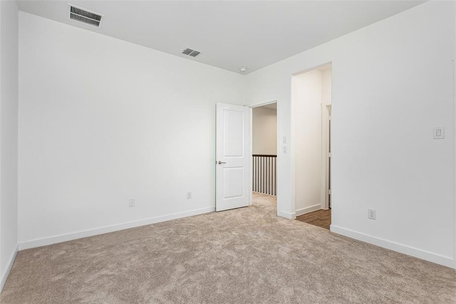 2nd Floor secondary bedroom with Jack and Jill access.