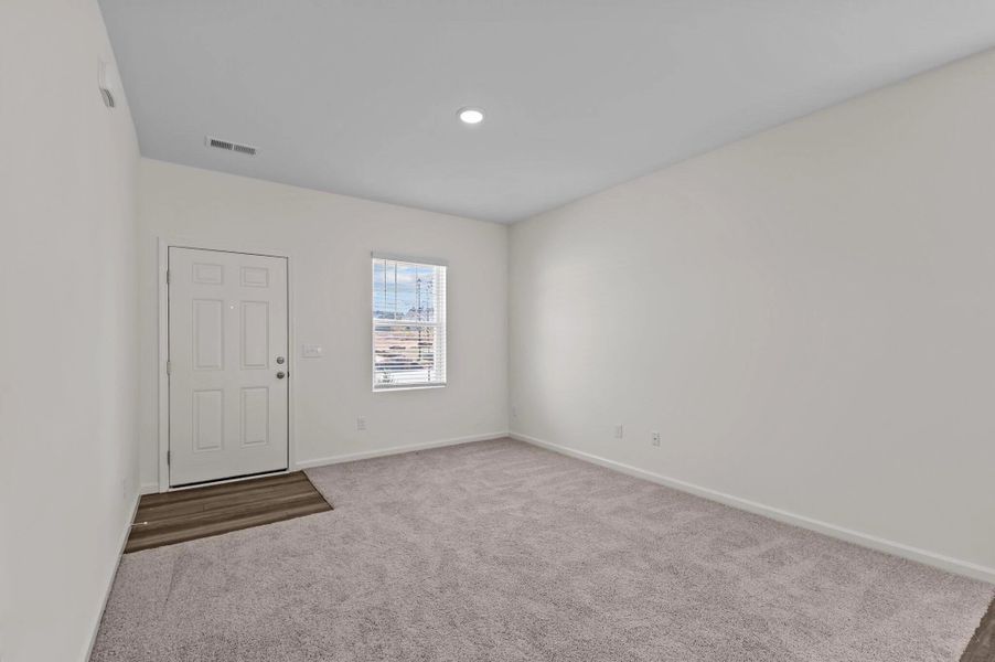 Representative unfurnished interior of a home built from the Falcon by Starlight Homes in Williams Landing, Waller (Image 15).