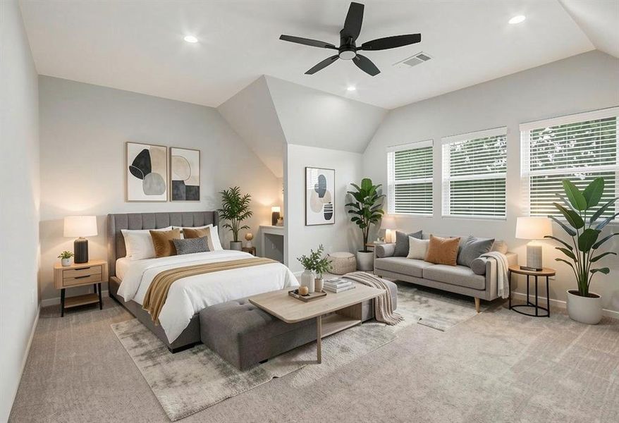 Furnished interior view inside a new home in , North Richland Hills (Image 10).