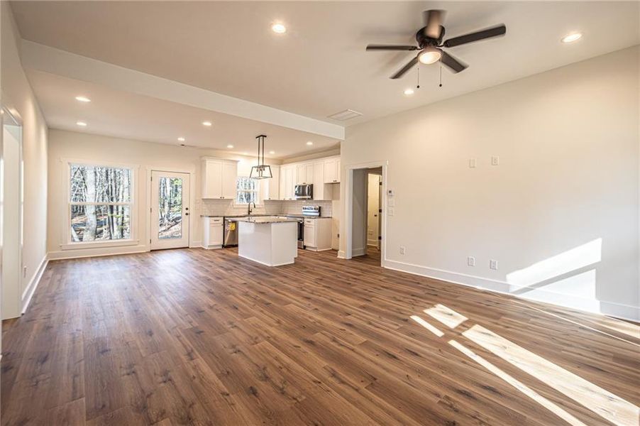 Spacious, unfurnished interior of a new home in , Dawsonville (Image 33). Spacious, unfurnished interior of a new home in , Dawsonville (Image 33).