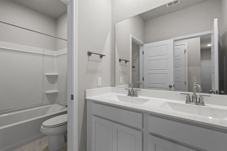 Representative furnished interior of a home built from the The Colorado A by Davidson Homes LLC in Agave, San Antonio (Image 10).