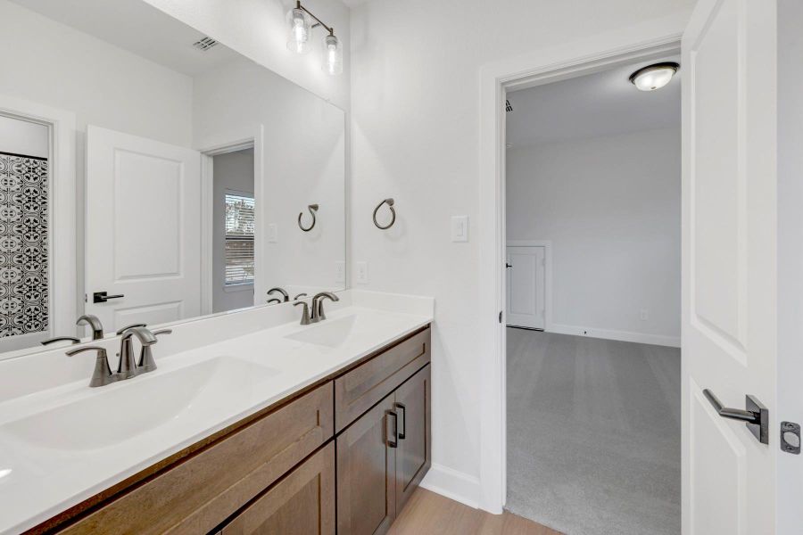 Furnished interior view inside a new home in ARTAVIA 65' Homesites, Conroe (Image 10).