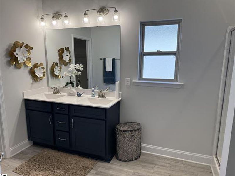 Furnished interior view inside a new home in Bracken Woods, Piedmont (Image 14).