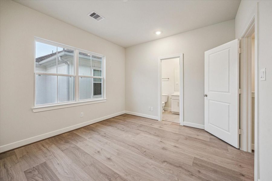 Representative photo showing community model home interior. Layout and selections may vary.