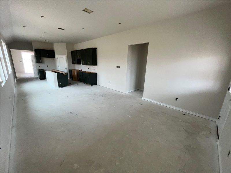 In-progress construction of a new home in Lariat, Liberty Hill, TX (Image 24).
