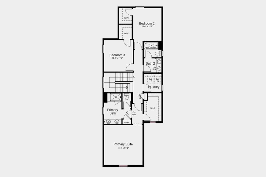 2D floor plan layout of this home in Farmlore, Brighton, CO (Image 4).