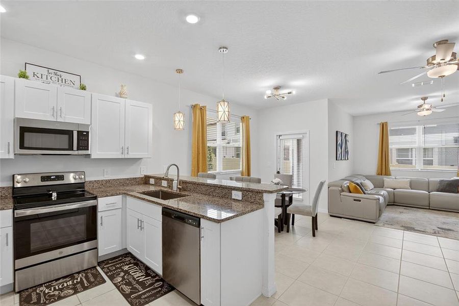 Furnished interior view inside a new home in , San Antonio (Image 8).
