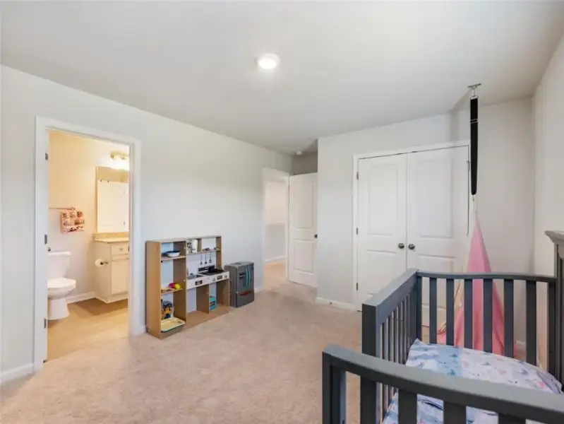 Furnished interior view inside a new home in Joel's Landing, Monroe (Image 47).