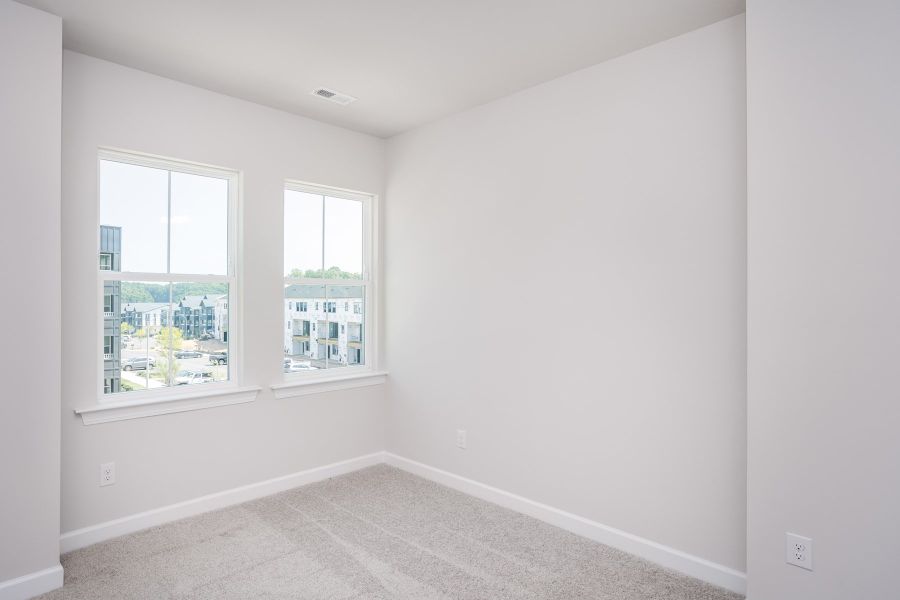 Representative unfurnished interior of a home built from the Kinston by Tri Pointe Homes in Elm Park, Raleigh (Image 20).