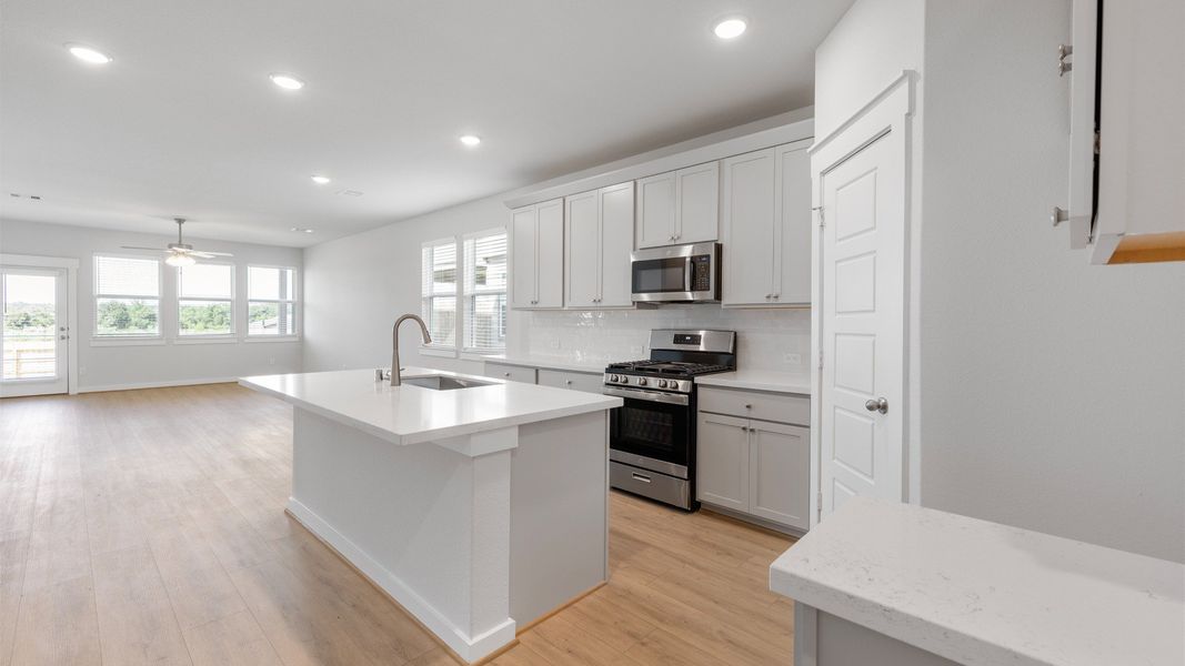 Furnished interior view inside a new home in Mostyn Springs, Magnolia (Image 6).