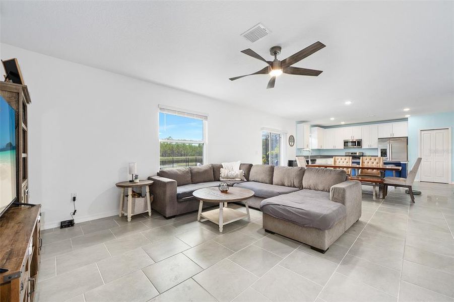 Furnished interior view inside a new home in , Daytona Beach (Image 8). Furnished interior view inside a new home in , Daytona Beach (Image 8).