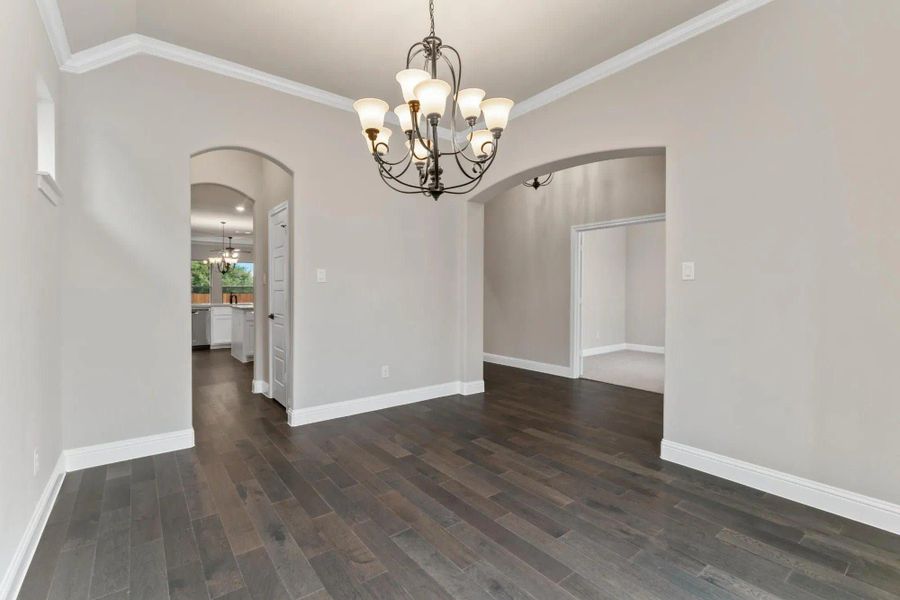 Dining Room | Concept 2533 at Mockingbird Hills in Joshua, TX by Landsea Homes