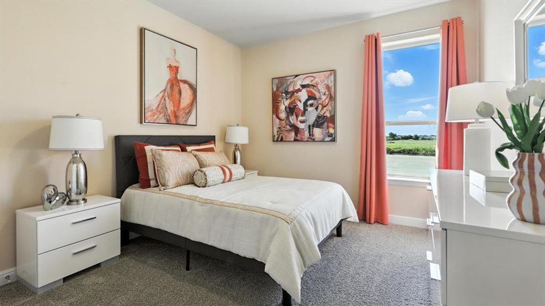 Furnished interior view inside a new home in Morningstar, Fort Worth (Image 36).