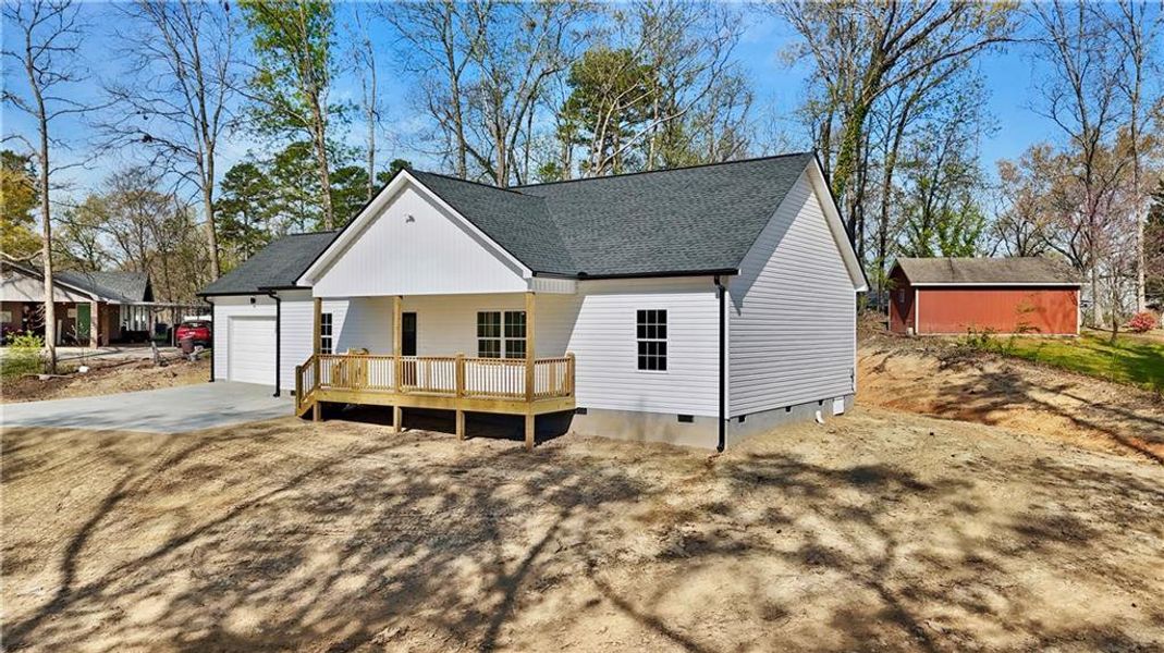Exterior details and patio area of a home in , Calhoun (Image 4).