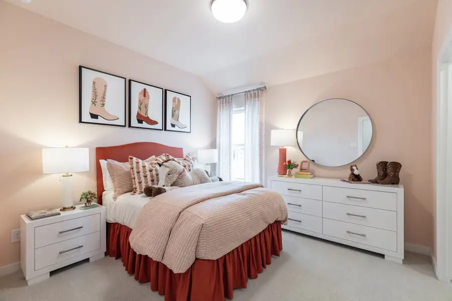 Representative Secondary Bedroom - some options shown
