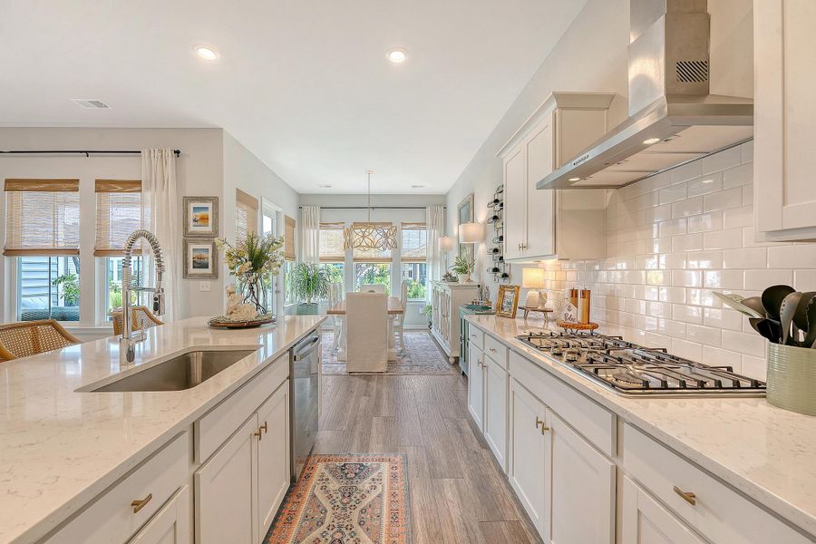 Furnished interior view inside a new home in Horizons at Summers Corner | 55+: The Estates, Summerville (Image 56).