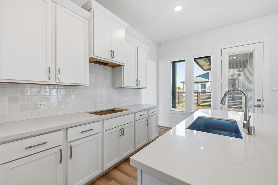 Furnished interior view inside a new home in Bridgeland Central, Cypress (Image 12). Furnished interior view inside a new home in Bridgeland Central, Cypress (Image 12).