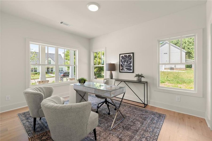Furnished interior view inside a new home in , Covington (Image 13).
