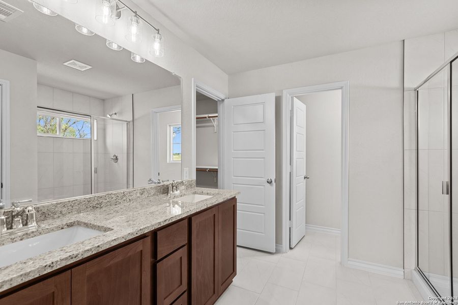 Furnished interior view inside a new home in , Pleasanton (Image 16). Furnished interior view inside a new home in , Pleasanton (Image 16).