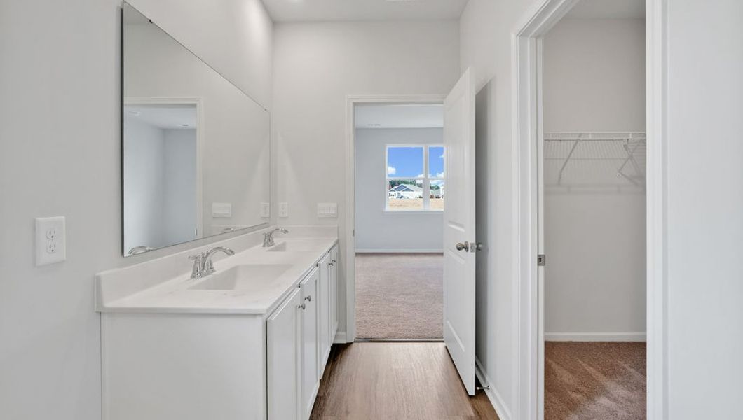 Furnished interior view inside a new home in Halls Landing, Bolivia (Image 10).