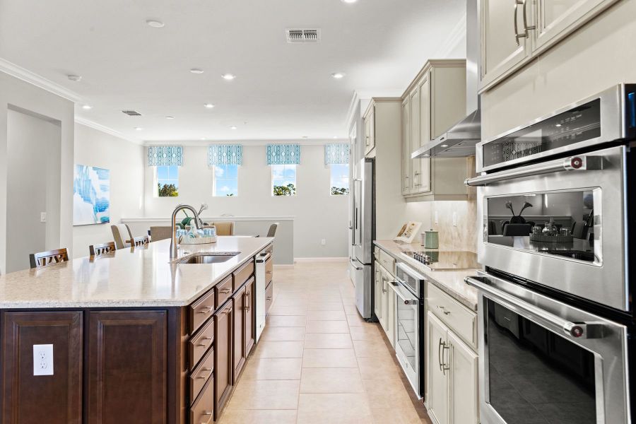 Furnished interior view inside a new home in Arboretum, Naples (Image 7).