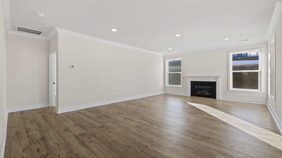 Spacious, unfurnished interior of a new home in Whitehawk Meadows, Travelers Rest (Image 20).