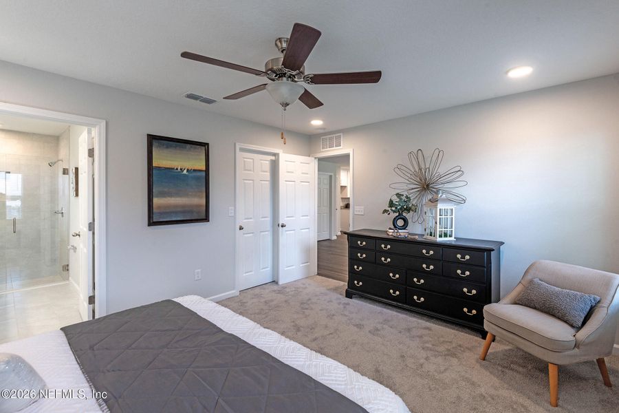 Furnished interior view inside a new home in , Jacksonville (Image 14).