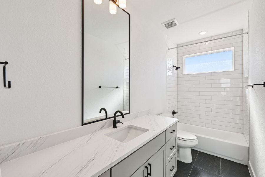 Furnished interior view inside a new home in Foxfield, Austin (Image 33).