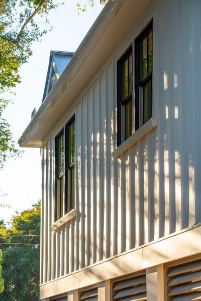 Exterior details and patio area of a home in , Isle Of Palms (Image 36). Exterior details and patio area of a home in , Isle Of Palms (Image 36).