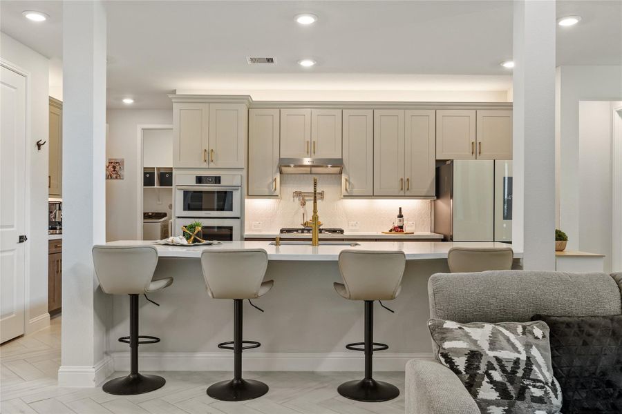 Furnished interior view inside a new home in Timber Hollow, Magnolia (Image 12).