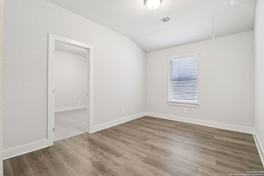 Spacious, unfurnished interior of a new home in Scenic Crest - Premier Series, Boerne (Image 27). Spacious, unfurnished interior of a new home in Scenic Crest - Premier Series, Boerne (Image 27).