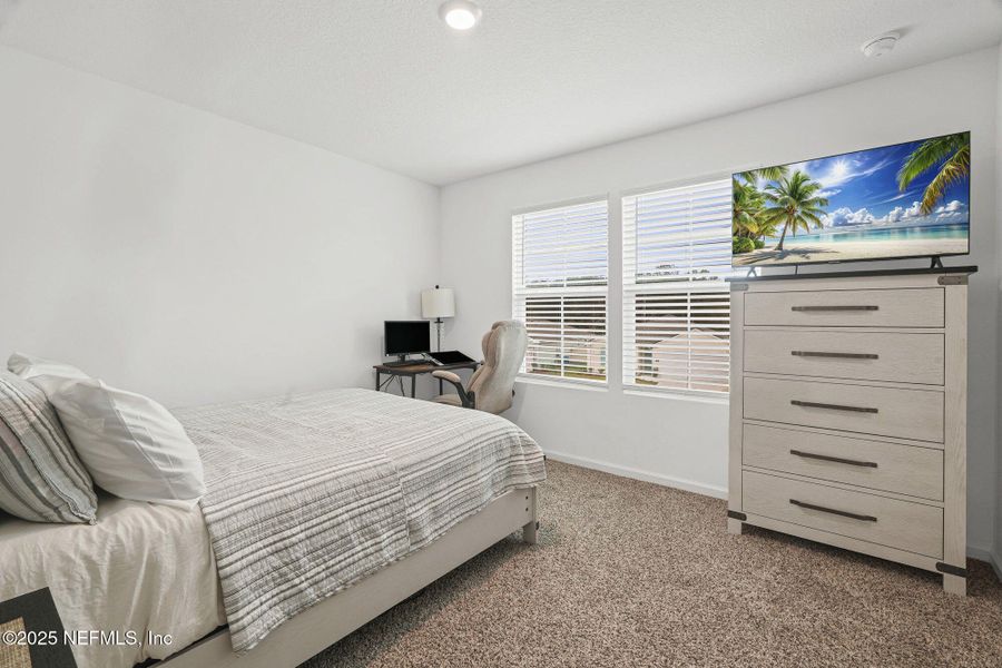 Furnished interior view inside a new home in Entrada, St. Augustine (Image 37).