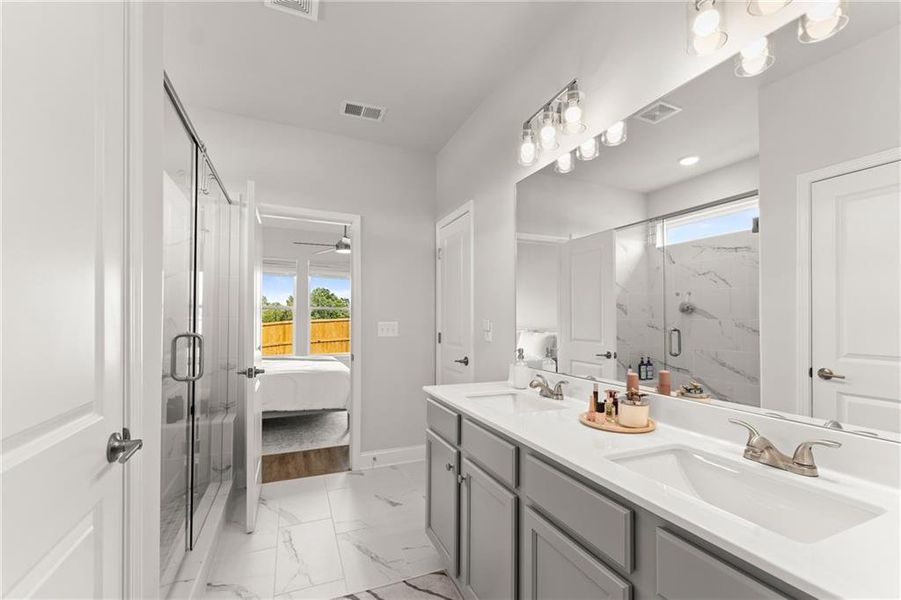 Furnished interior view inside a new home in , Homer (Image 19). Furnished interior view inside a new home in , Homer (Image 19).