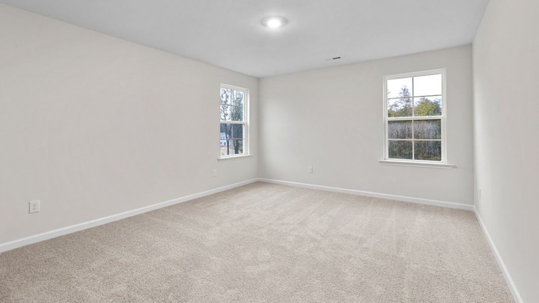 Spacious, unfurnished interior of a new home in Bryson Park, Lexington (Image 25). Spacious, unfurnished interior of a new home in Bryson Park, Lexington (Image 25).