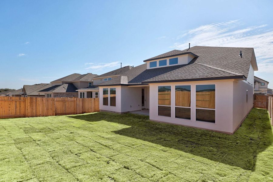 Grass is digitally enhanced.