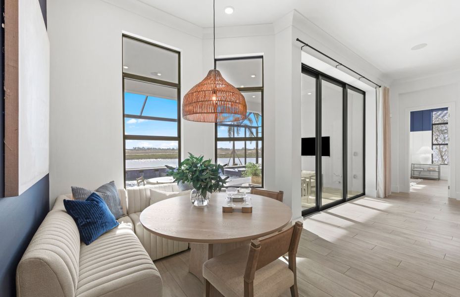 Representative furnished interior of a home built from the Layton Grande by Del Webb in Del Webb Catalina, Lakewood Ranch (Image 81).