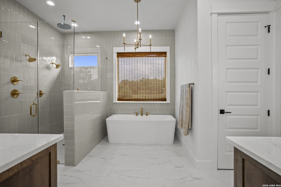 Furnished interior view inside a new home in , Bulverde (Image 12).