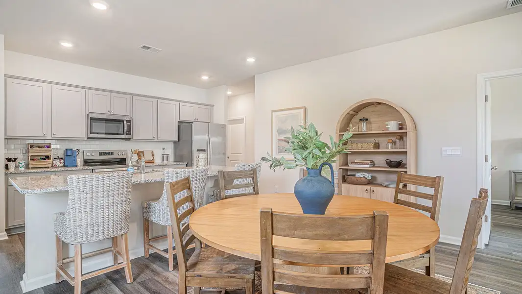 Furnished interior view inside a new home in Preserve at Cypress Commons, Conway (Image 5). Furnished interior view inside a new home in Preserve at Cypress Commons, Conway (Image 5).